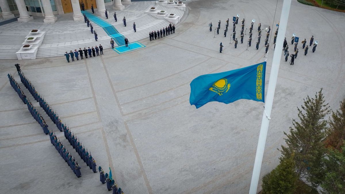Церемония поднятия государственного флага Казахстана, 25&nbsp;октября 2026