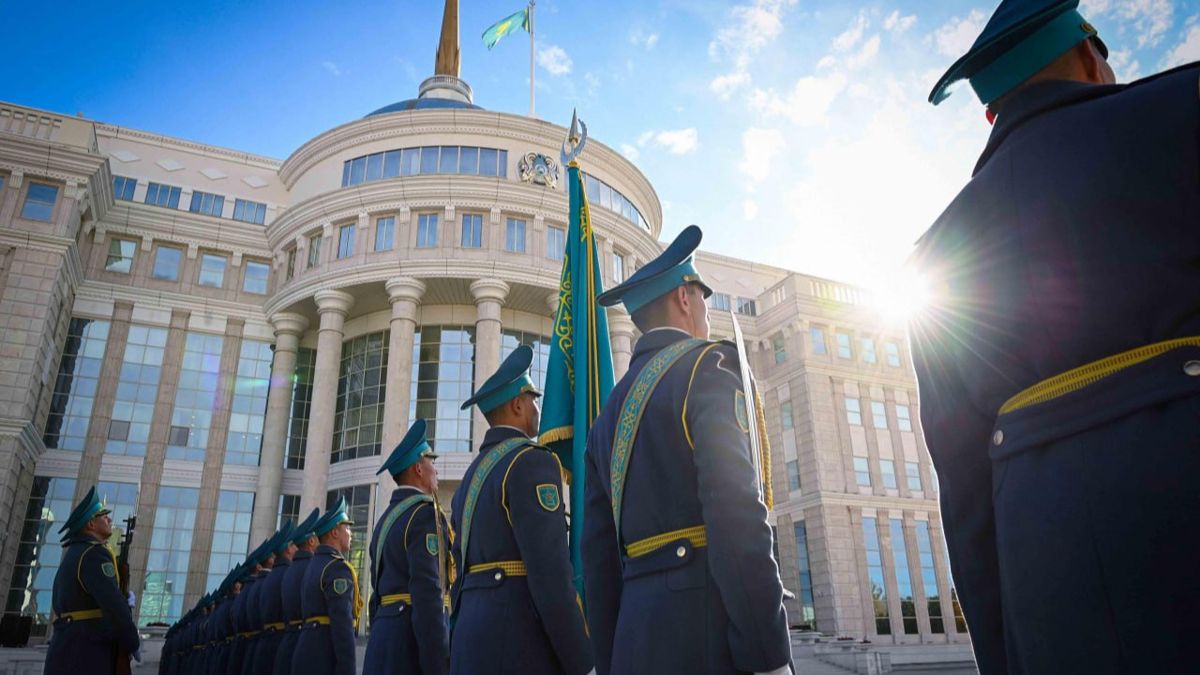Церемония поднятия государственного флага Казахстана, 25&nbsp;октября 2026