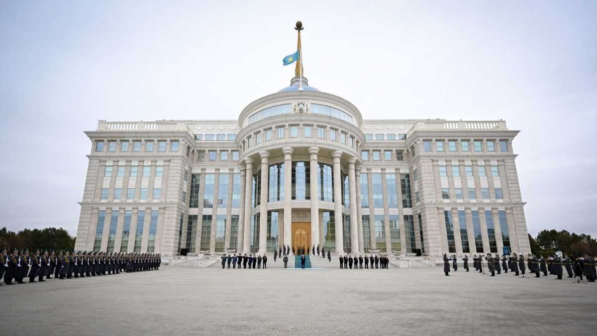 Церемония поднятия государственного флага Казахстана, 25&nbsp;октября 2026