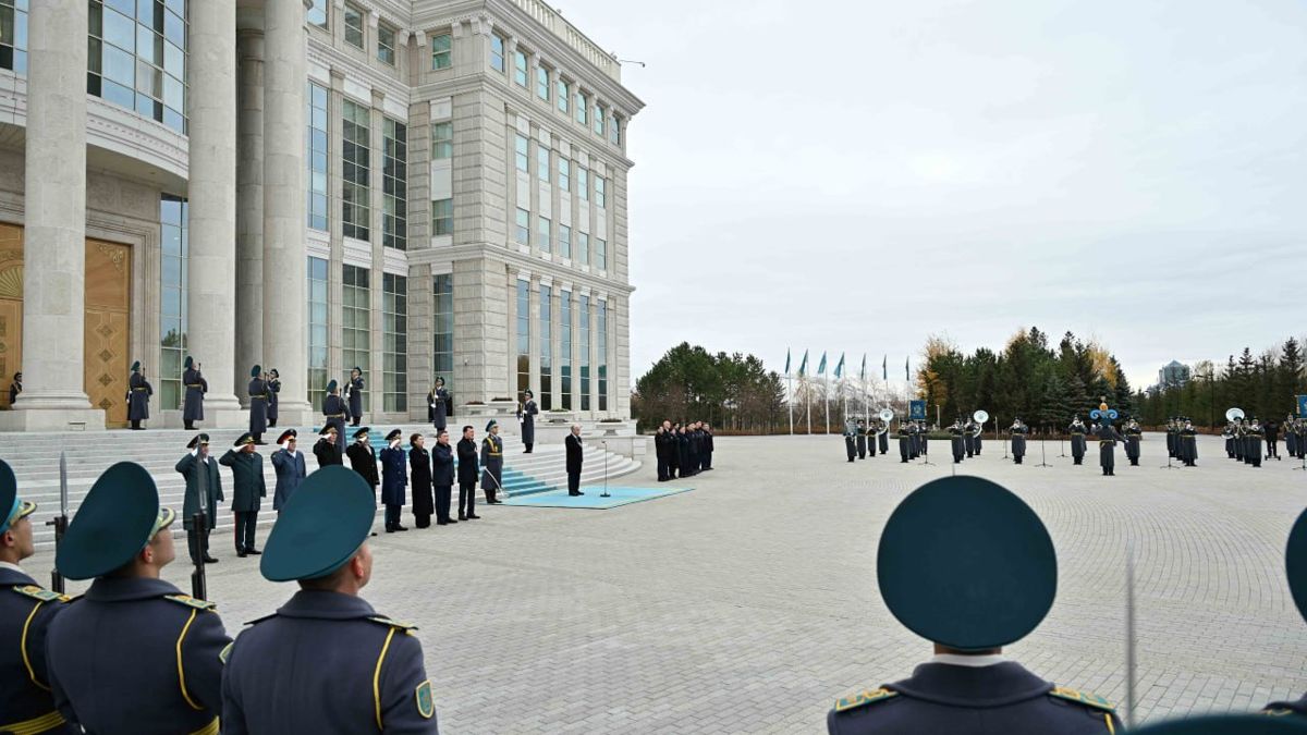 Церемония поднятия государственного флага Казахстана, 25&nbsp;октября 2026