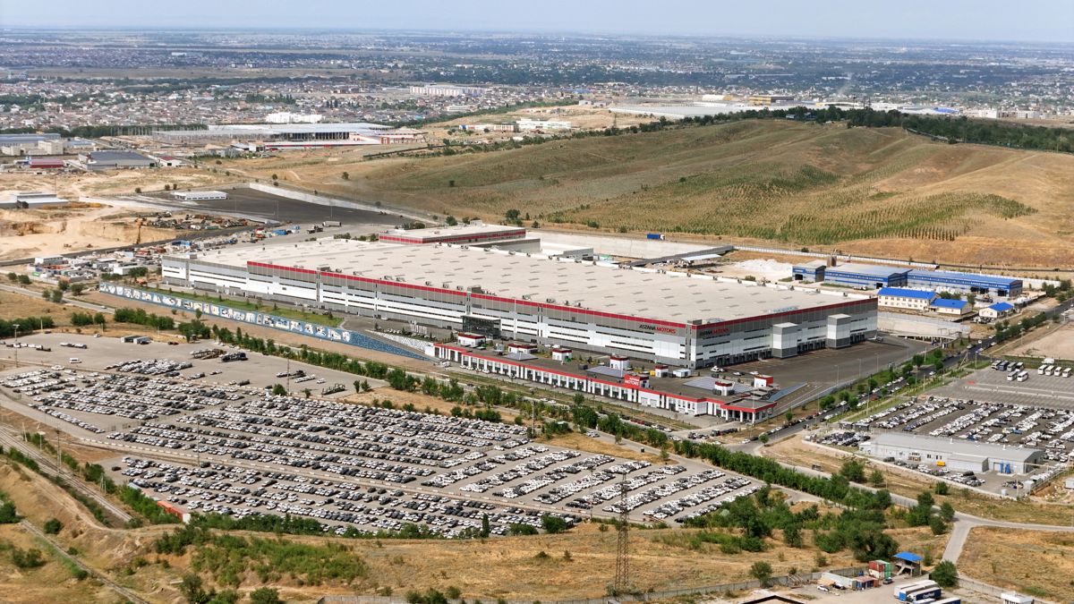 Завод Astana Motors Manufacturing Kazakhstan в Индустриальной зоне Алматы